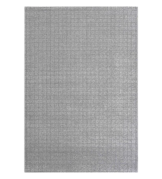 Trentino Abstract Machine Made Carpet Grey