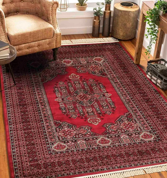 Belluchi Classical Runner Maroon Cream