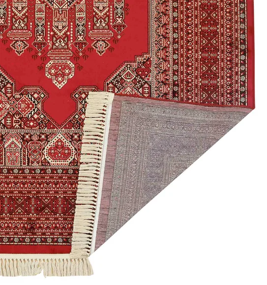 Belluchi Classical Runner Maroon Cream
