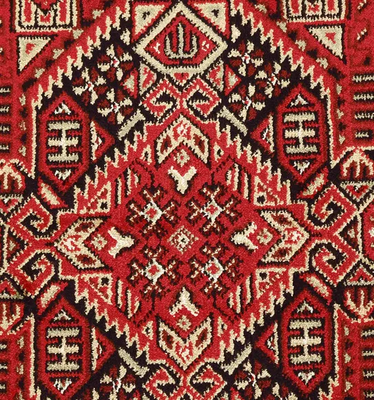 Belluchi Classical Runner Maroon Cream