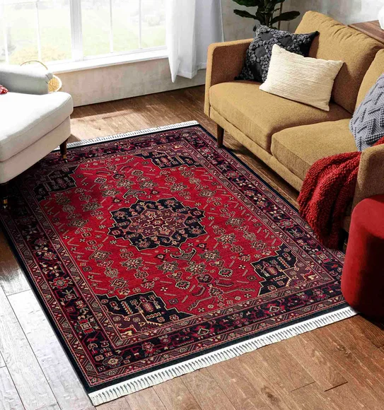 Belluchi Classical Runner Black and Maroon