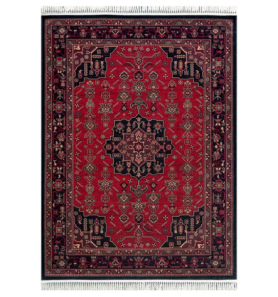 Belluchi Classical Runner Black and Maroon
