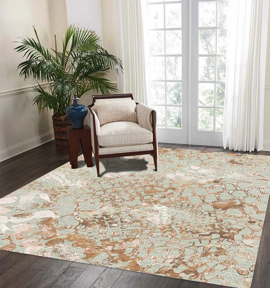 Genova Classical Carpet Brown