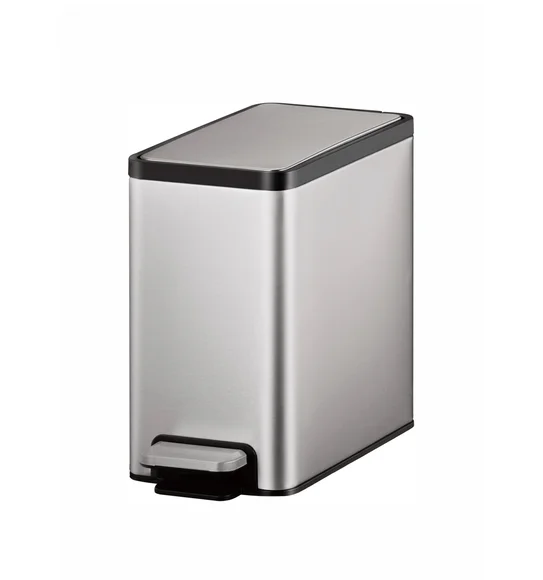 Eko 9138 Eco Casa II Double Liner Recycling Step Bin Metallic