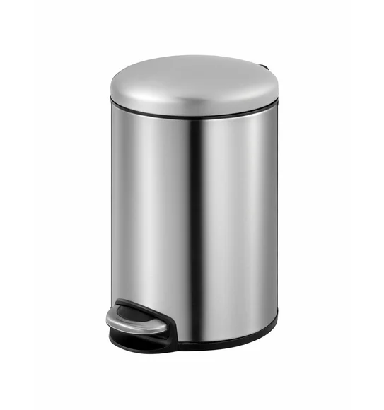 Eko 9213 Maggey Stainless Steel Fingerprint Resistant Step Bin Metallic
