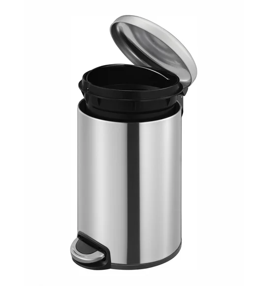 Eko 9213 Maggey Stainless Steel Fingerprint Resistant Step Bin Metallic