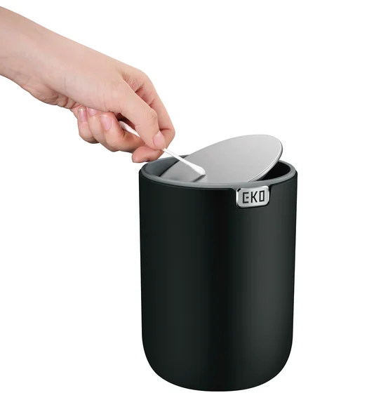 Eko 9206 Fandy Fingerprint Resistant Table Bin Black