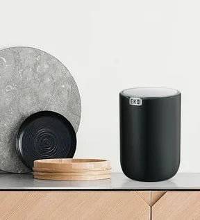Eko 9206 Fandy Fingerprint Resistant Table Bin Black