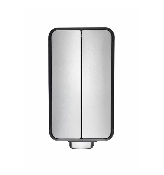 Eko 9377 Eco Fly Soft Close Fingerprint Resistant Step Bin Metallic