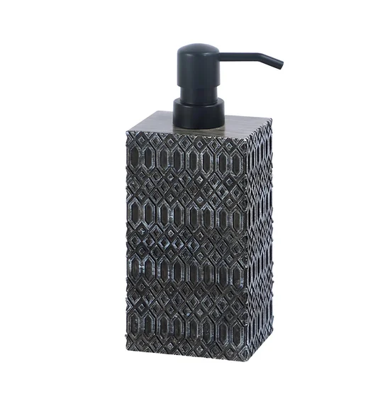 Vibe Soap Dispenser Polyresin Soap Dispenser Charcoal