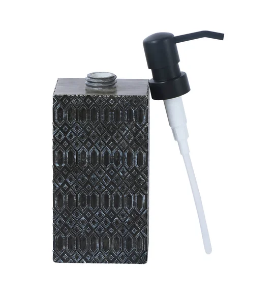 Vibe Soap Dispenser Polyresin Soap Dispenser Charcoal
