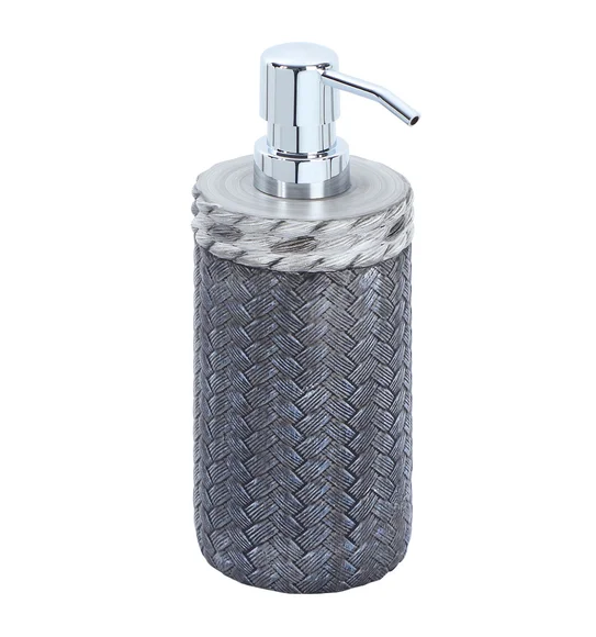 Vibe Soap Dispenser Polyresin Soap Dispenser Dark Grey