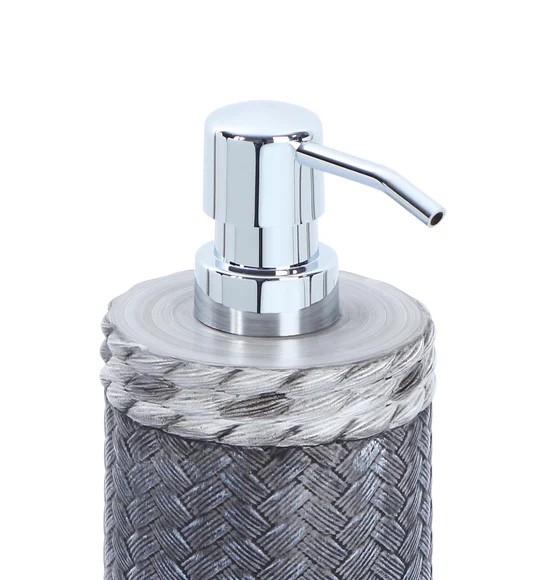 Vibe Soap Dispenser Polyresin Soap Dispenser Dark Grey