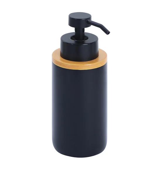 Vibe Soap Dispenser Polyresin Soap Dispenser Black