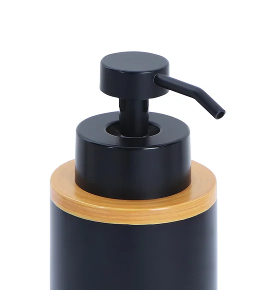 Vibe Soap Dispenser Polyresin Soap Dispenser Black