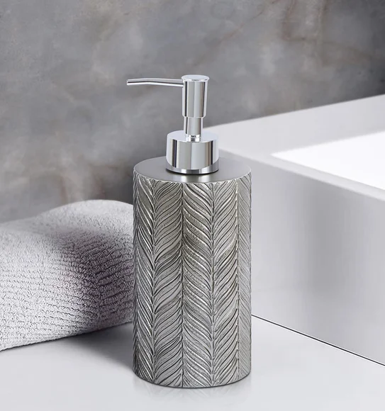 Vibe Soap Dispenser Polyresin Soap Dispenser Taupe
