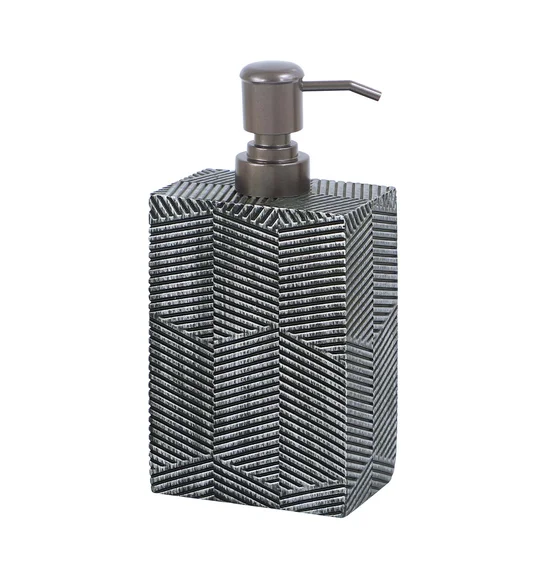 Vibe Soap Dispenser Polyresin Soap Dispenser Grey