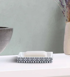 Vibe Soap Dish Polyresin Soap Dish Black