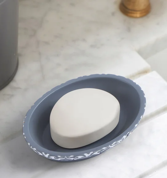 Vibe Soap Dish Polyresin Soap Dish White