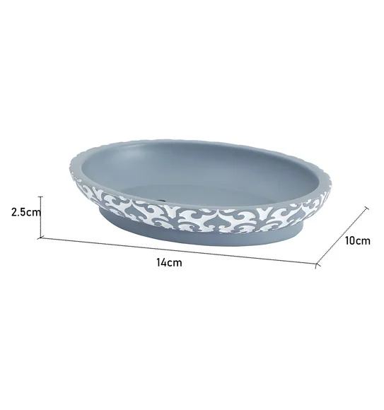 Vibe Soap Dish Polyresin Soap Dish White