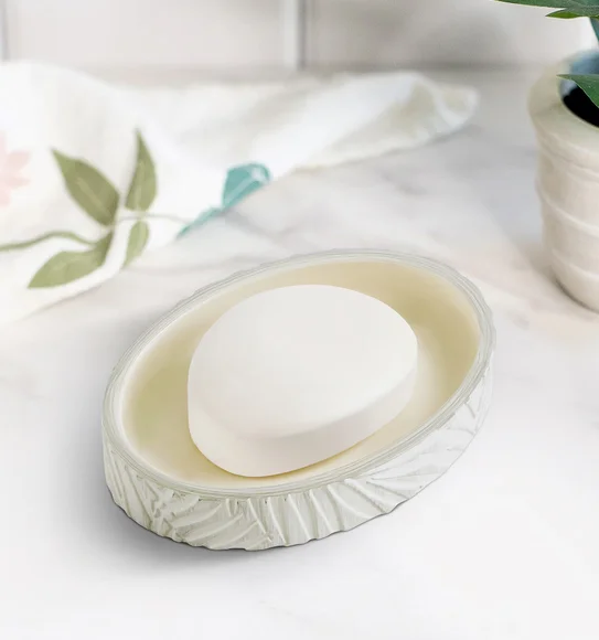 Vibe Soap Dish Polyresin Soap Dish Beige