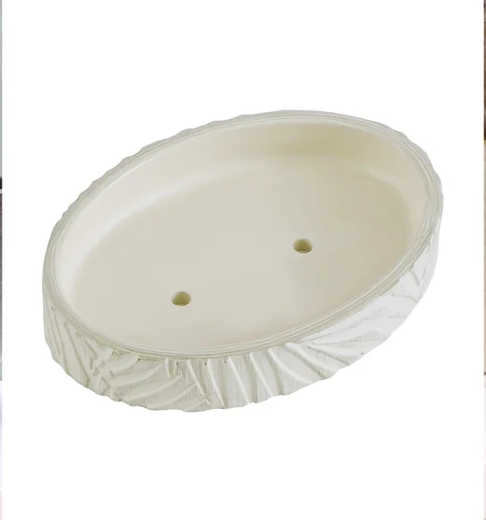 Vibe Soap Dish Polyresin Soap Dish Beige