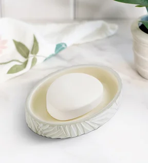 Vibe Soap Dish Polyresin Soap Dish Beige
