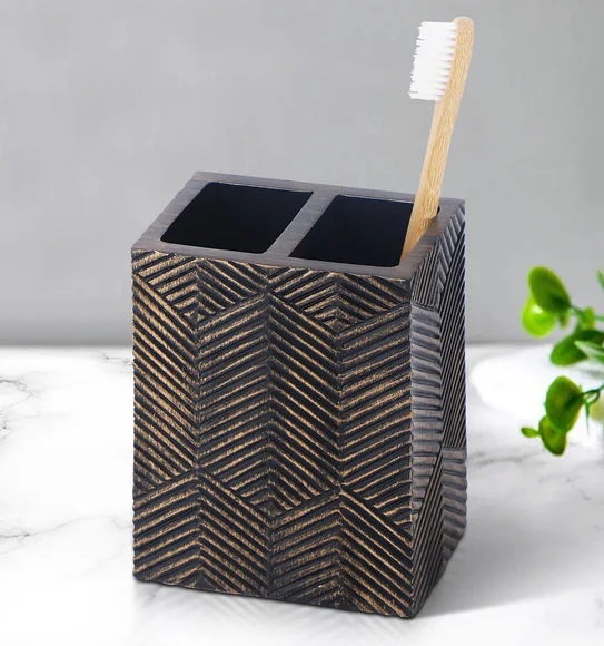 Vibe Tumbler Polyresin Tumbler Brown