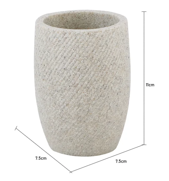 Vibe Tumbler Polyresin Tumbler Sandstone