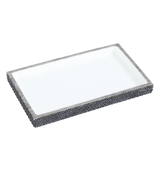 Vibe Tray Polyresin Tray Charcoal