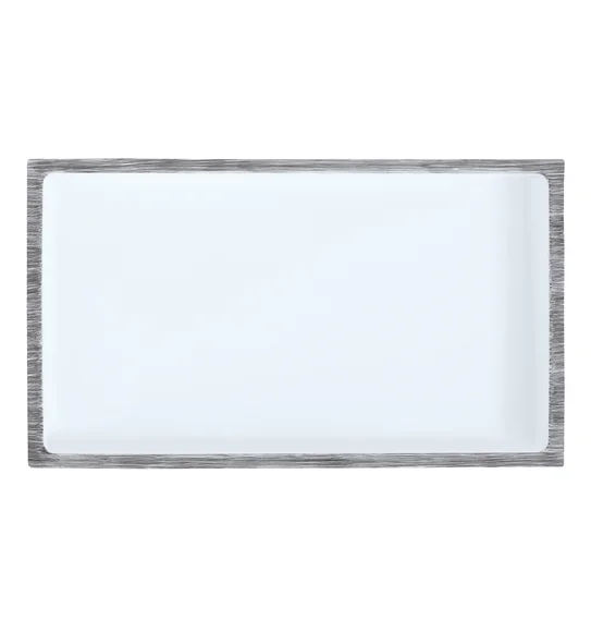 Vibe Tray Polyresin Tray Charcoal