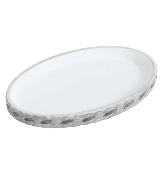 Vibe Tray Polyresin Tray L.Grey