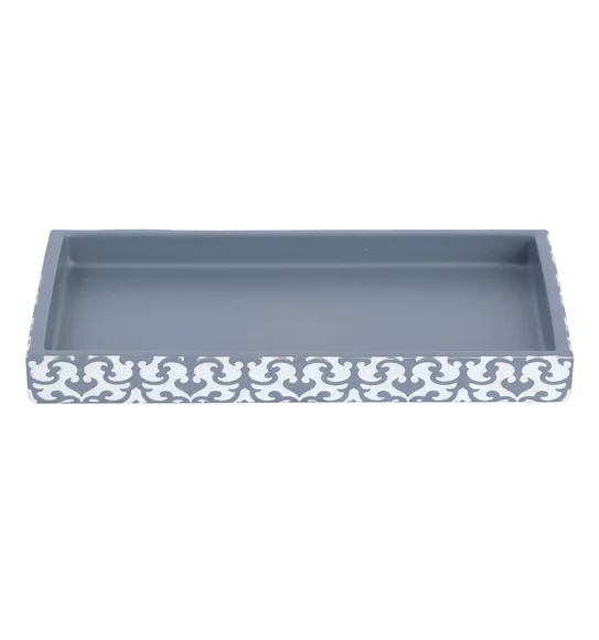 Vibe Tray Polyresin Tray White