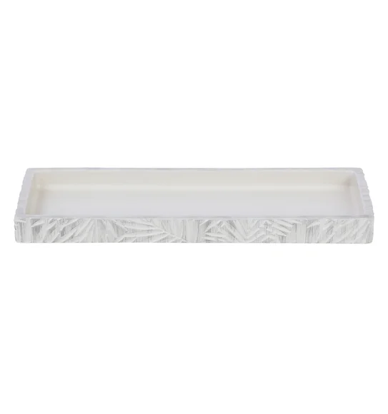 Vibe Tray Polyresin Tray Beige