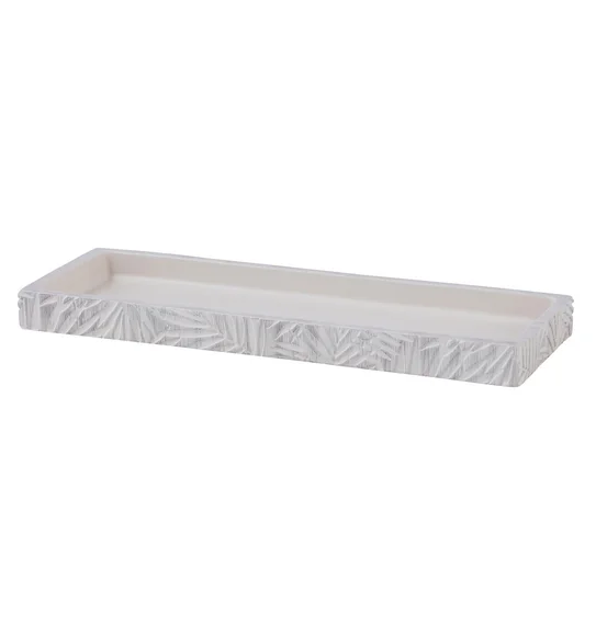 Vibe Tray Polyresin Tray Beige