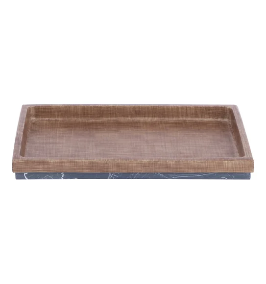 Vibe Tray Polyresin Tray Wood
