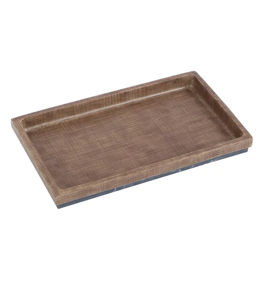 Vibe Tray Polyresin Tray Wood