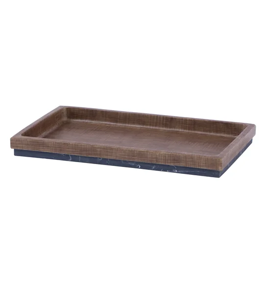 Vibe Tray Polyresin Tray Wood