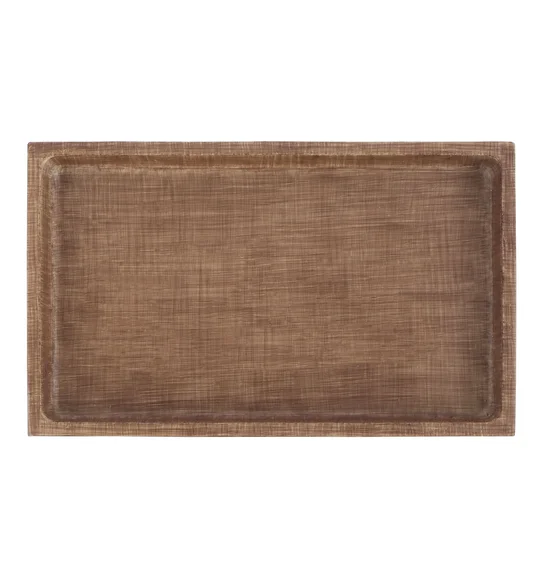 Vibe Tray Polyresin Tray Wood