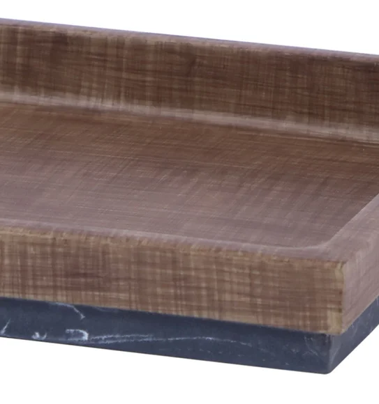Vibe Tray Polyresin Tray Wood