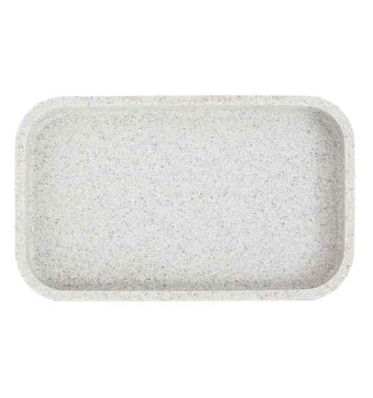 Vibe Tray Polyresin Tray Sandstone