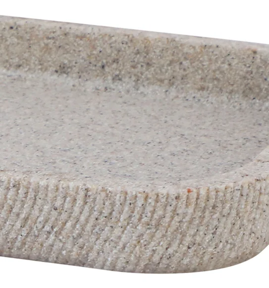 Vibe Tray Polyresin Tray Sandstone