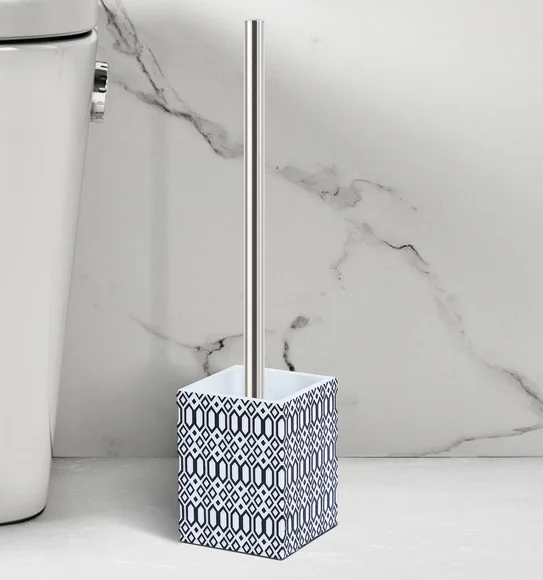 Vibe Toilet Brush Polyresin Toiletbrush holder Black