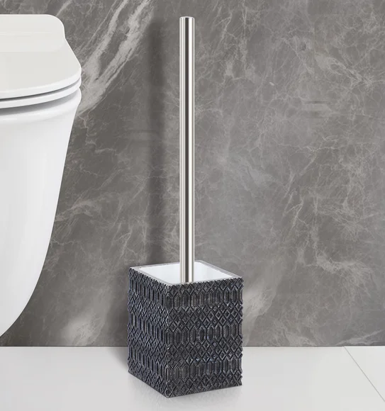 Vibe Toilet Brush Polyresin Toiletbrush holder Charcoal