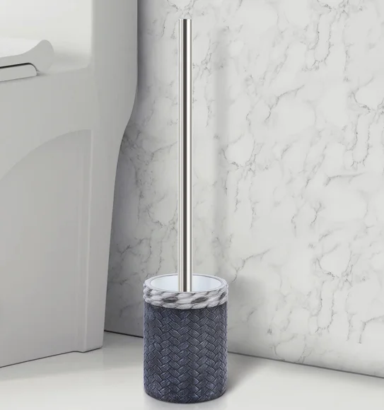 Vibe Toilet Brush Polyresin Toiletbrush holder Dark Grey