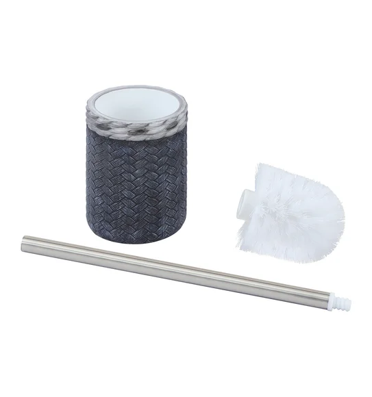 Vibe Toilet Brush Polyresin Toiletbrush holder Dark Grey