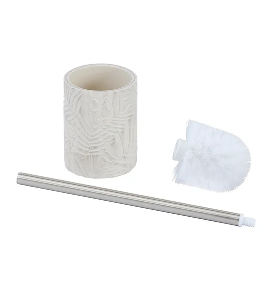 Vibe Toilet Brush Polyresin Toiletbrush holder Beige