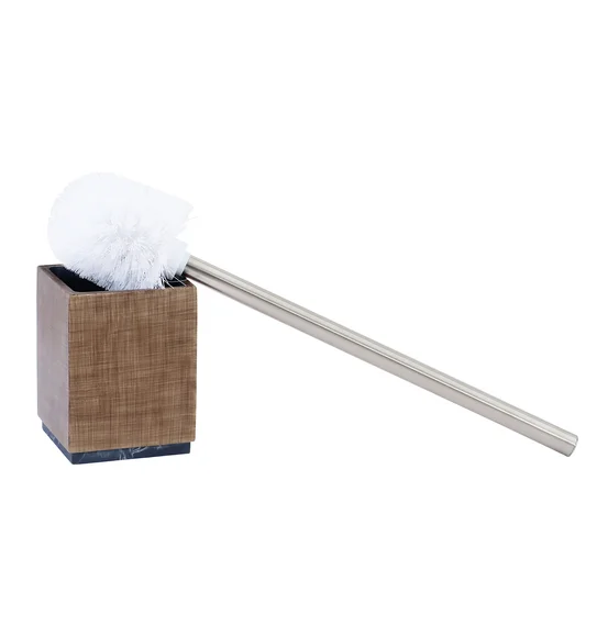 Vibe Toilet Brush Polyresin Toiletbrush holder Wood
