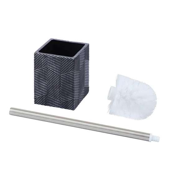 Vibe Toilet Brush Polyresin Toiletbrush holder Grey
