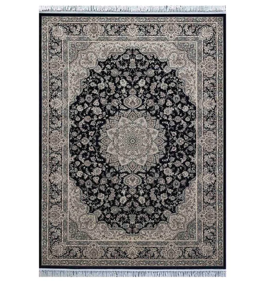 Belluchi Classical Carpet Black and Cream